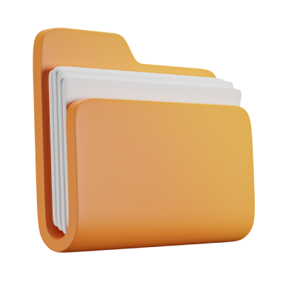 3d folder icon
